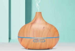 Diffusore oli essenziali alla moda con cromoterapia Led — 4