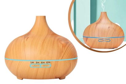 Diffusore oli essenziali alla moda con cromoterapia Led — 6