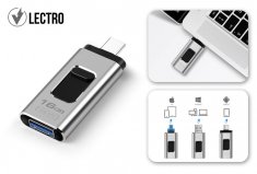 4-in-1 USB-stick voor smartphone, tablet en laptop
