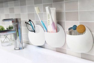 Set van 2 handige tandenborstelhouders — 2