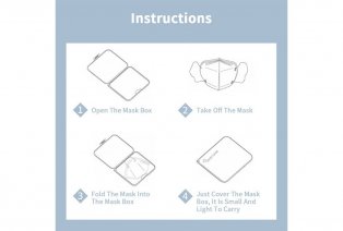 Set di 2 contenitori per mascherine — 7