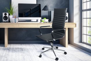 Elegante silla de escritorio con respaldo alto — 5
