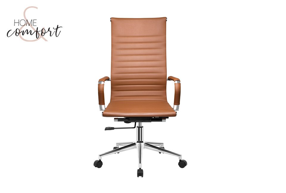 Elegante silla de escritorio con respaldo alto