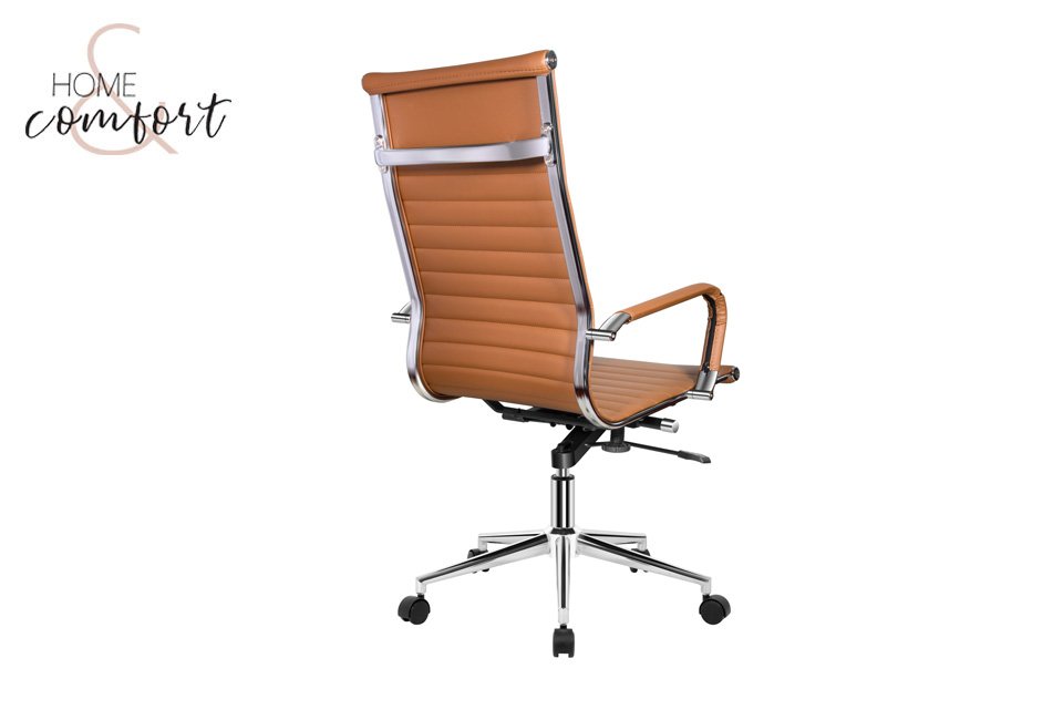 Elegante silla de escritorio con respaldo alto