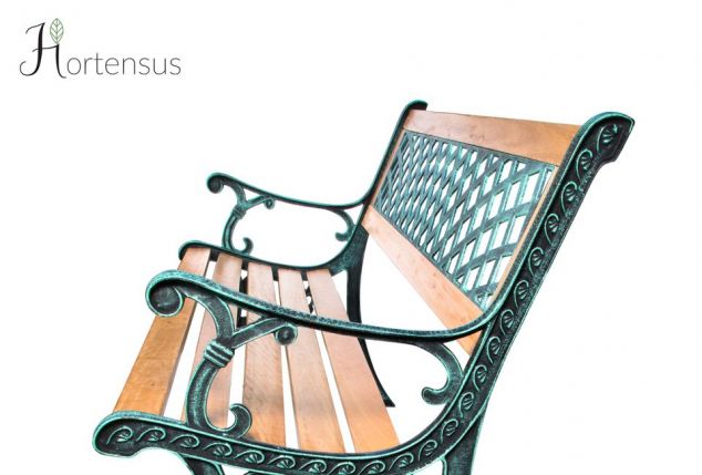 Banc de jardin solide en bois
