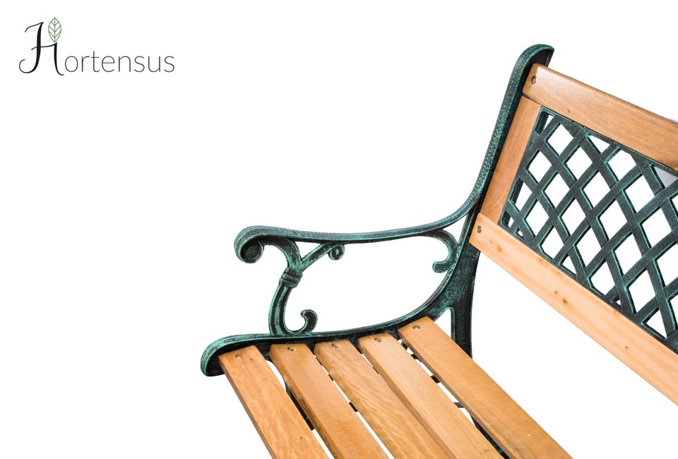 Banc de jardin solide en bois