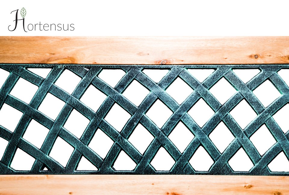 Banc de jardin solide en bois