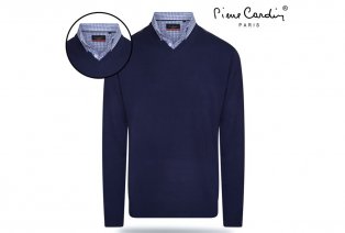Pierre Cardin herenpullover met overhemdkraag — 2