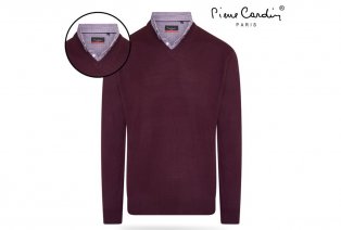 Pierre Cardin herenpullover met overhemdkraag — 6