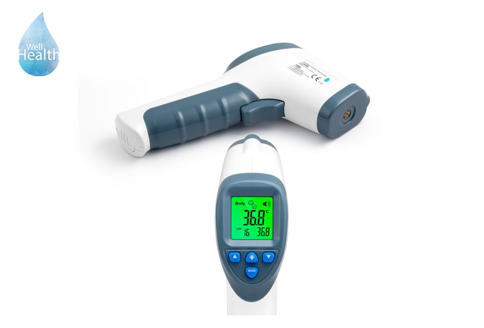 Ber&uuml;hrungsfreier Infrarotthermometer
