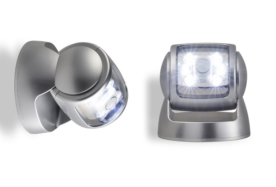 Draadloze verstelbare ledbuitenlamp met sensor