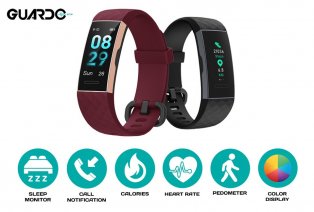 Montre de sport Guardo Fit Coach avec cardiofréquencemètre — 2