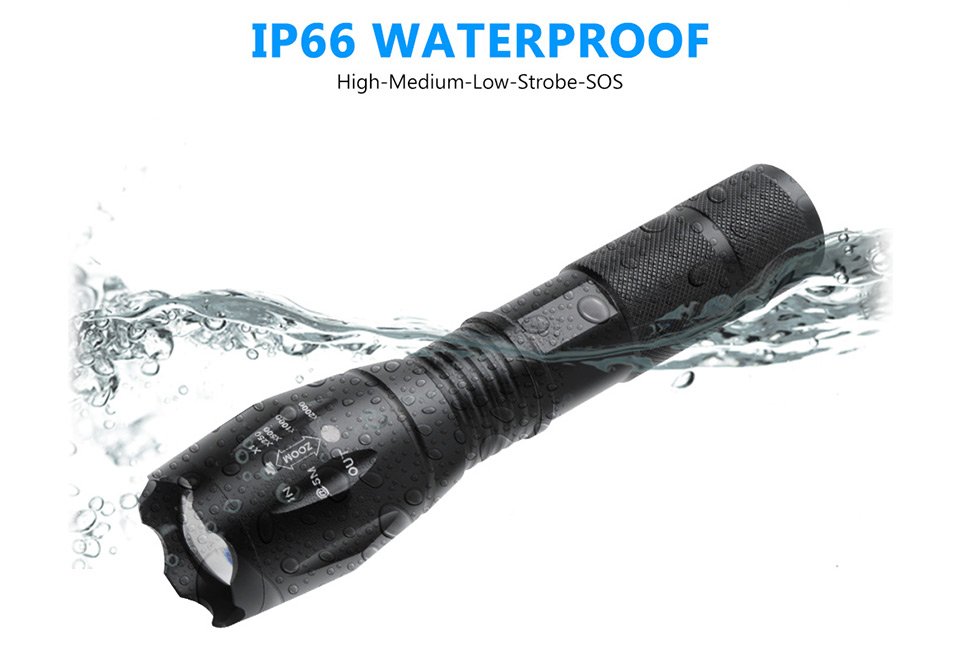 Military flashlight