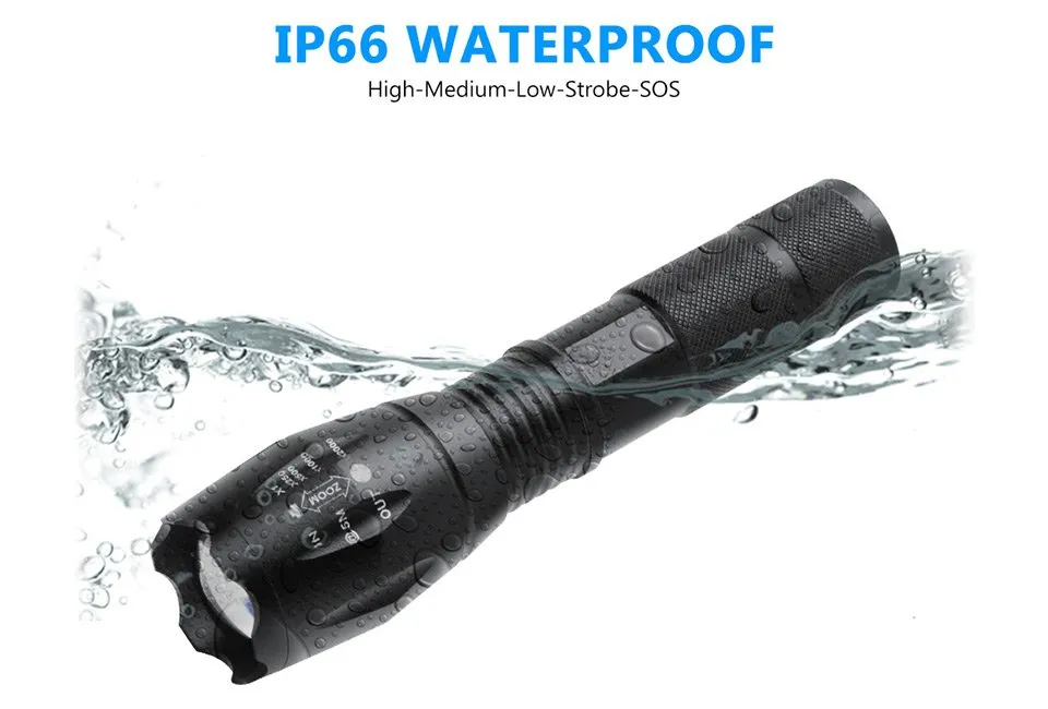 Military flashlight
