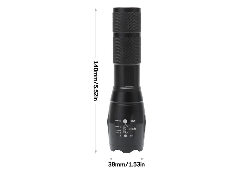 Military flashlight