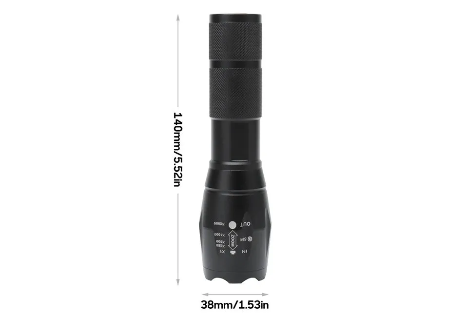Military flashlight