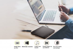Externe cd- en dvd-speler om aan te sluiten op je computer — 4