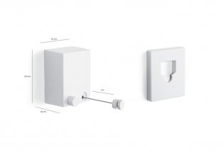 Praktische, uittrekbare drooglijn van 4 meter — 4