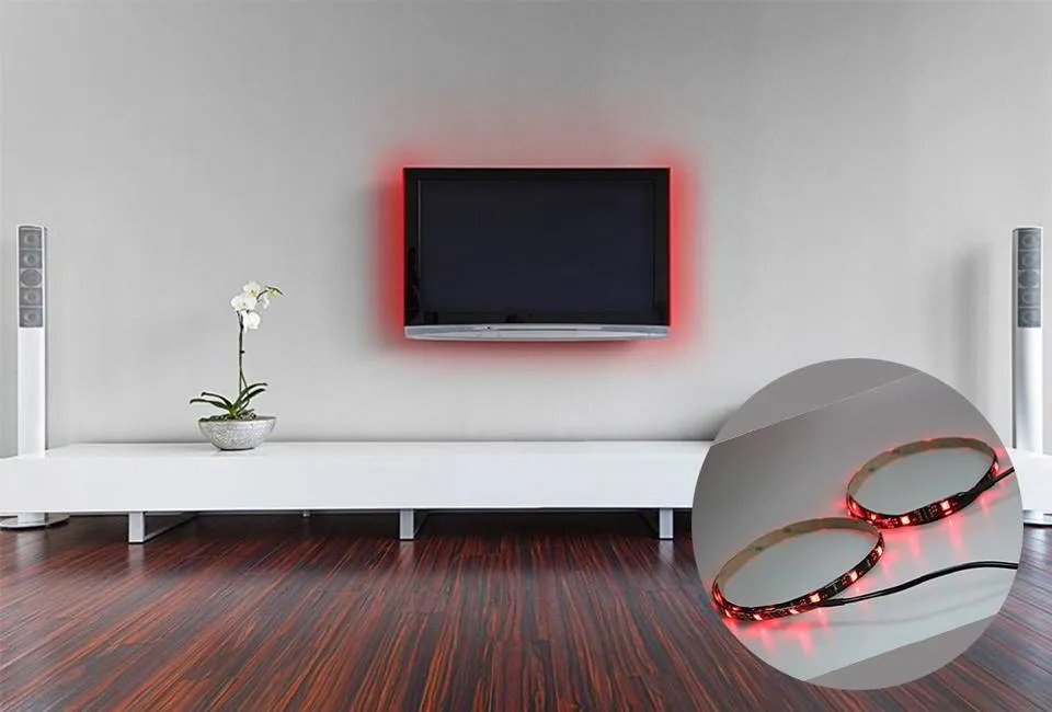 Ledstrip voor comfortabel televisiekijken