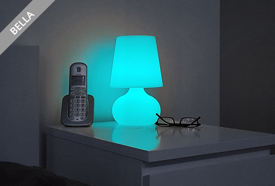 Lampe de table LED pour l'intérieur et l'extérieur