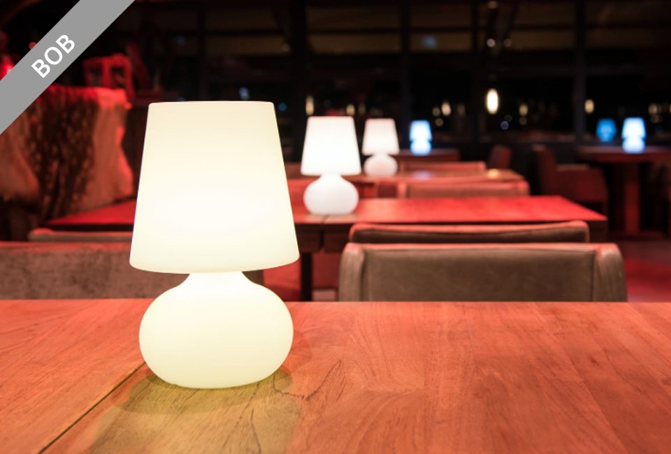 Lampe de table LED pour l'intérieur et l'extérieur