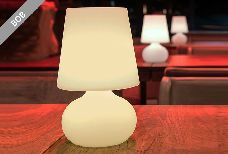 Lampe de table LED pour l'intérieur et l'extérieur