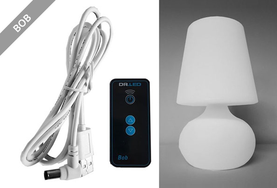 Lampe de table LED pour l'intérieur et l'extérieur