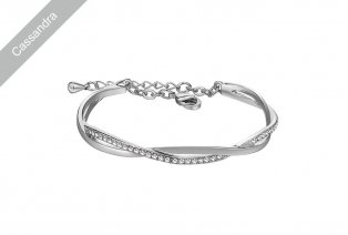 Elegante armband versierd met Swarovski Elements-kristallen — 4
