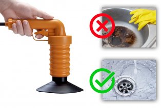 Praktische ontstopper voor douche of gootsteen — 4