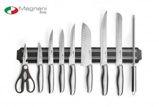  Juego de cuchillos de cocina CSS - Juego de cuchillos de 9  piezas con bloque de acacia y acero afilado, cubiertos de cocina ultra  afilados, juego de bloques de cuchillos de