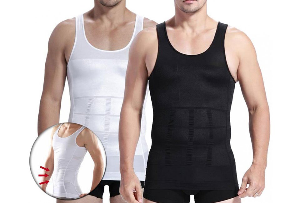 Figuurcorrigerend ondershirt voor heren