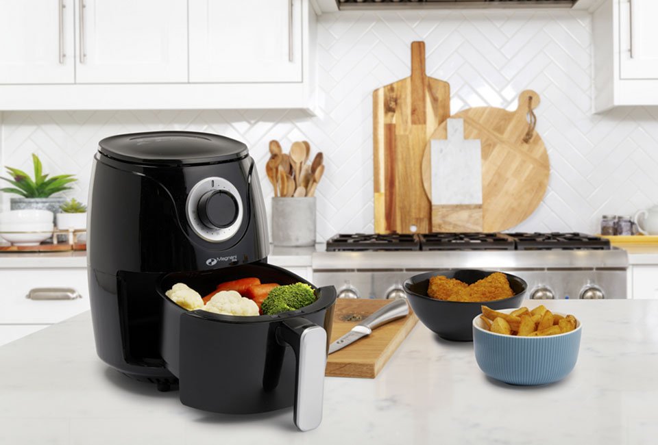 Friteuse à air chaud AirFryer pour des frites plus saines