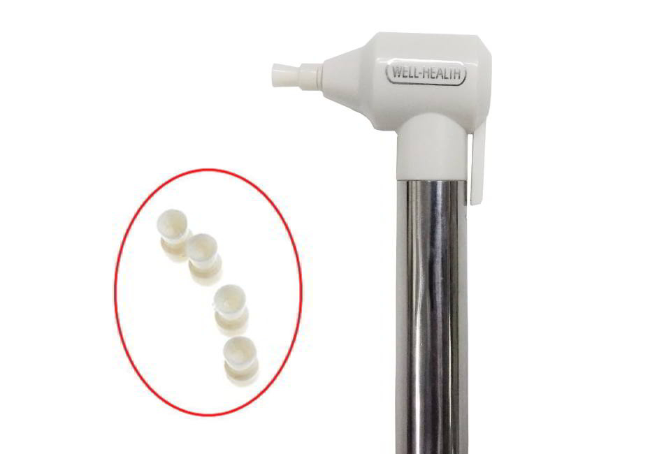 Een stralend witte glimlach met deze tandenpolijst- en bleekset van Wellhealth