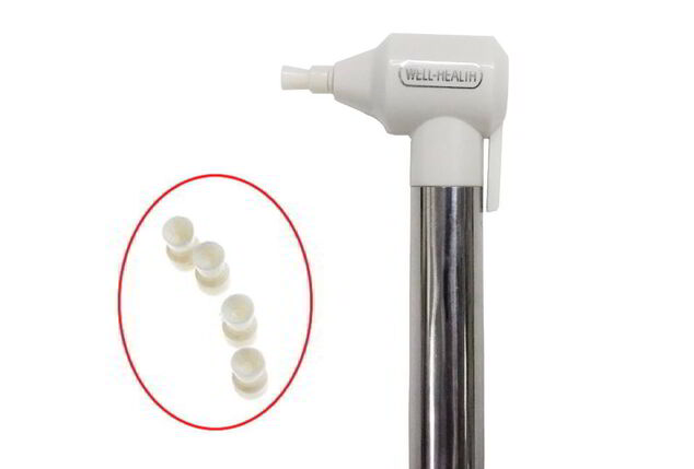 Een stralend witte glimlach met deze tandenpolijst- en bleekset van Wellhealth