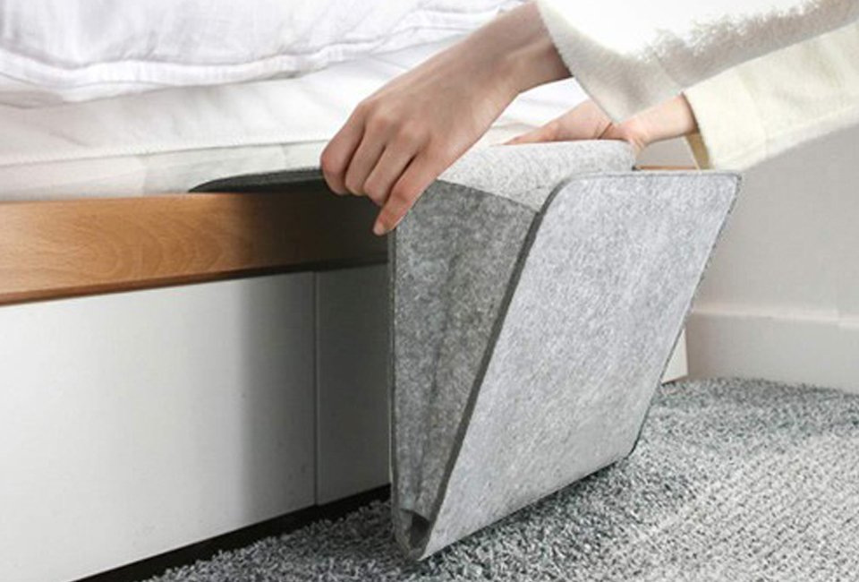 Compartiment de rangement pratique pour votre lit 1 + 1 GRATUIT
