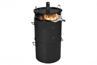 XL barrel houtskoolbarbecue verstelbaar in hoogte — 2