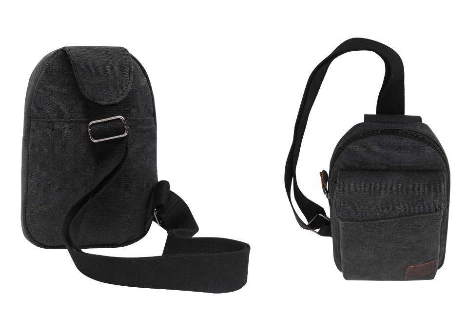 Moderna mochila bandolera