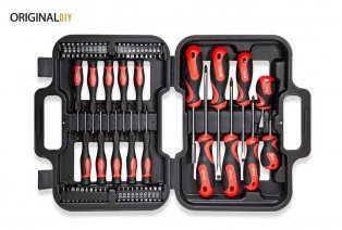 Practical 58-piece screwdriver set — 2
