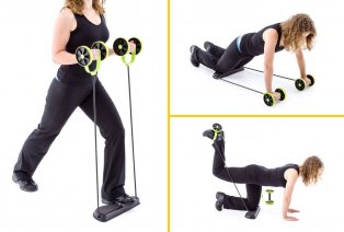 Sport à la maison grâce à cette roue abdominale multifonction — 7