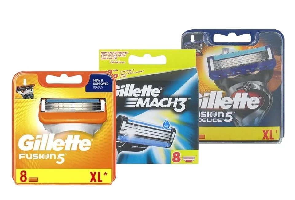 Gillette razor blades