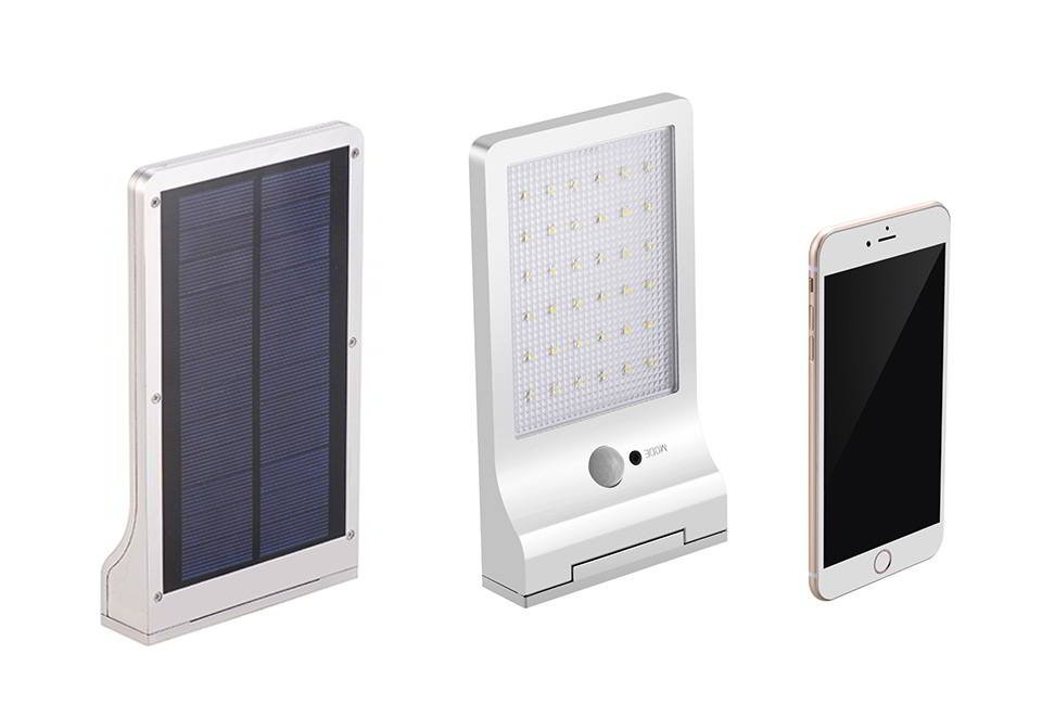 Buitenlamp op zonne-energie met bewegingsdetectie van Hyundai Electronics
