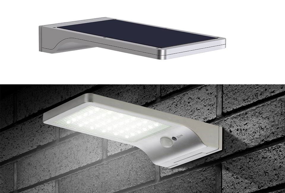 Buitenlamp op zonne-energie met bewegingsdetectie van Hyundai Electronics