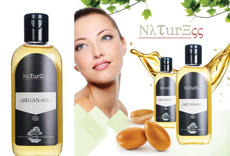 Naturess arganolie: 100 ml of 200 ml