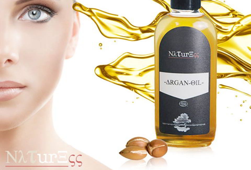 Naturess arganolie: 100 ml of 200 ml