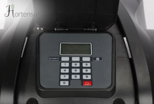 Stille volautomatische robotgrasmaaier met veiligheidssensoren — 4