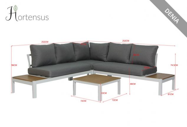 Loungeset voor tuin of terras