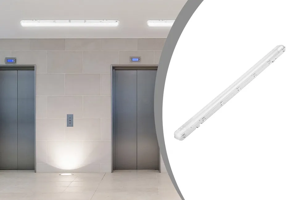 Luminaria fluorescente LED 
