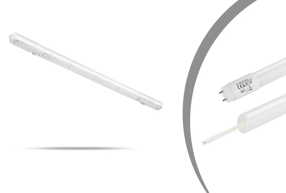Luminaria fluorescente LED 