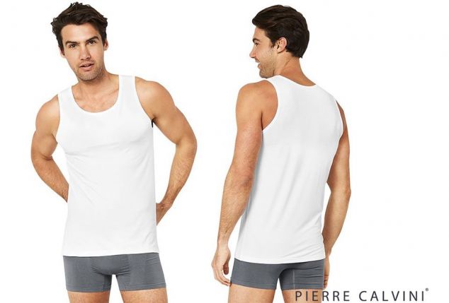 Set de 6 camisetas Pierre Calvini de hombre