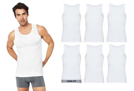 Set de 6 camisetas Pierre Calvini de hombre